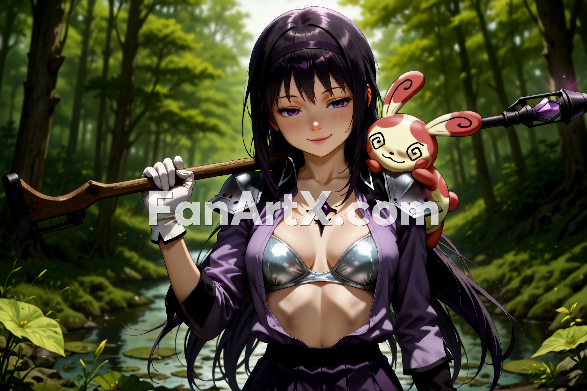 Akemi Homura Puella Magi Madoka Magica Fanart 4953251